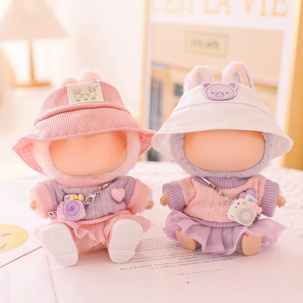 TOU-BEGUIN Lu Bubu 17cm doll skirt completes the ensemble