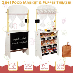 Touch Us Kids curtains market setup for immersive storefront scenes