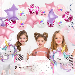 TOVIDO self-standing unicorn display saves time in decorating.