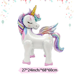 TOVIDO storage bag keeps unicorn decor ready for next celebration.