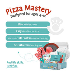 TOVLA JR pizza cutter provides safe slicing for youngsters.