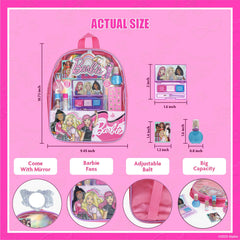 Townley Girl Barbie lip balms, strawberry flavor, keeps lips hydrated during dress-up.