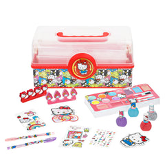 Townley Girl Hello Kitty nail polish bottles for colorful, safe kid play.