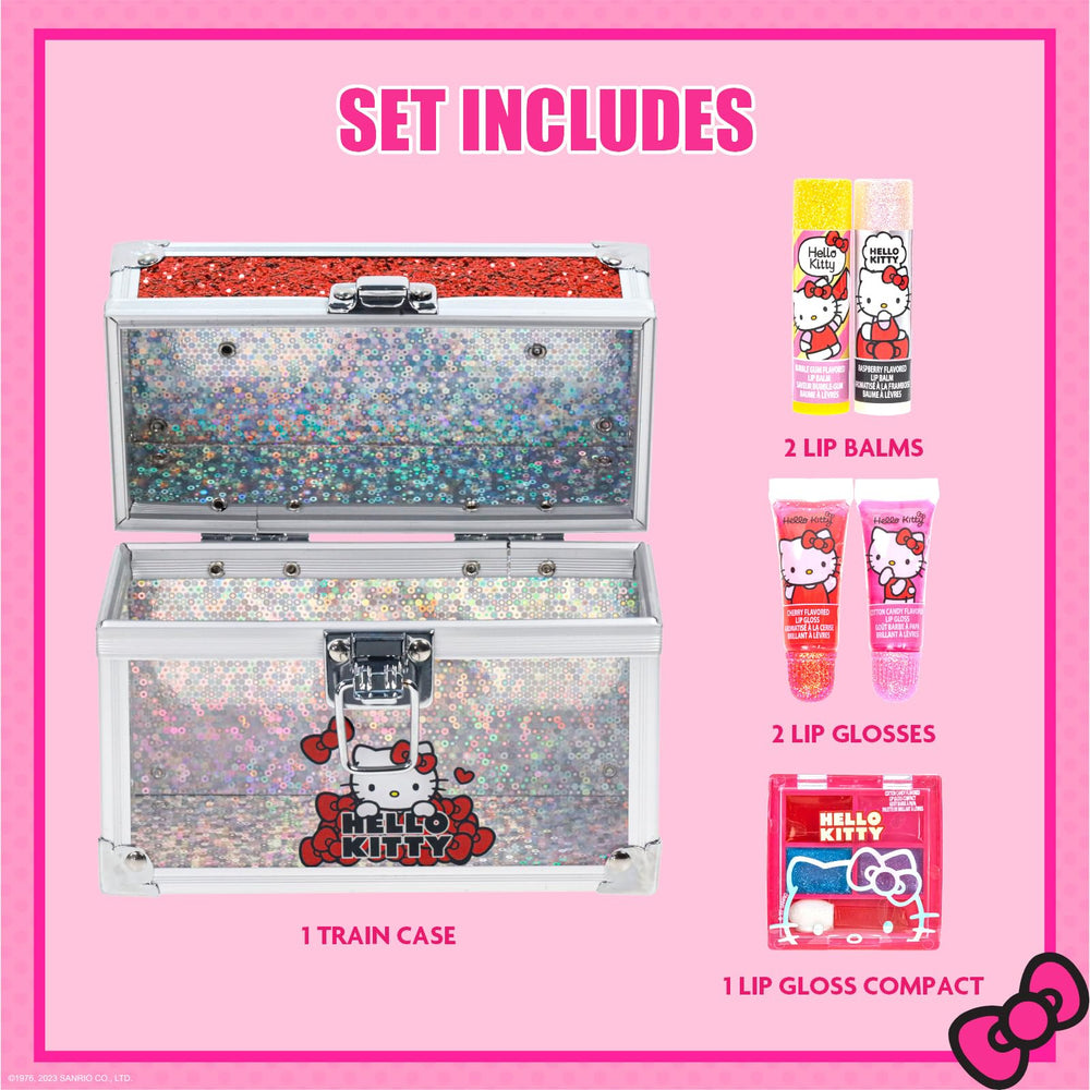 Townley Girl Hello Kitty lip balm tube for kid-friendly care.