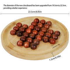 TOWO bamboo round board highlighting durable construction and natural materials