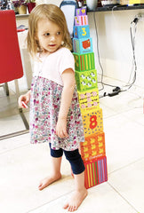 TOWO wooden stacking boxes numbers 1-10 help counting and recognition