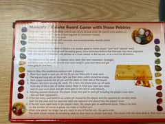 TOWO Mancala wooden board on gift box ready for gifting