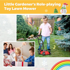 Toy Choi's Kids Lawn Mower grip detail for safe, comfy play