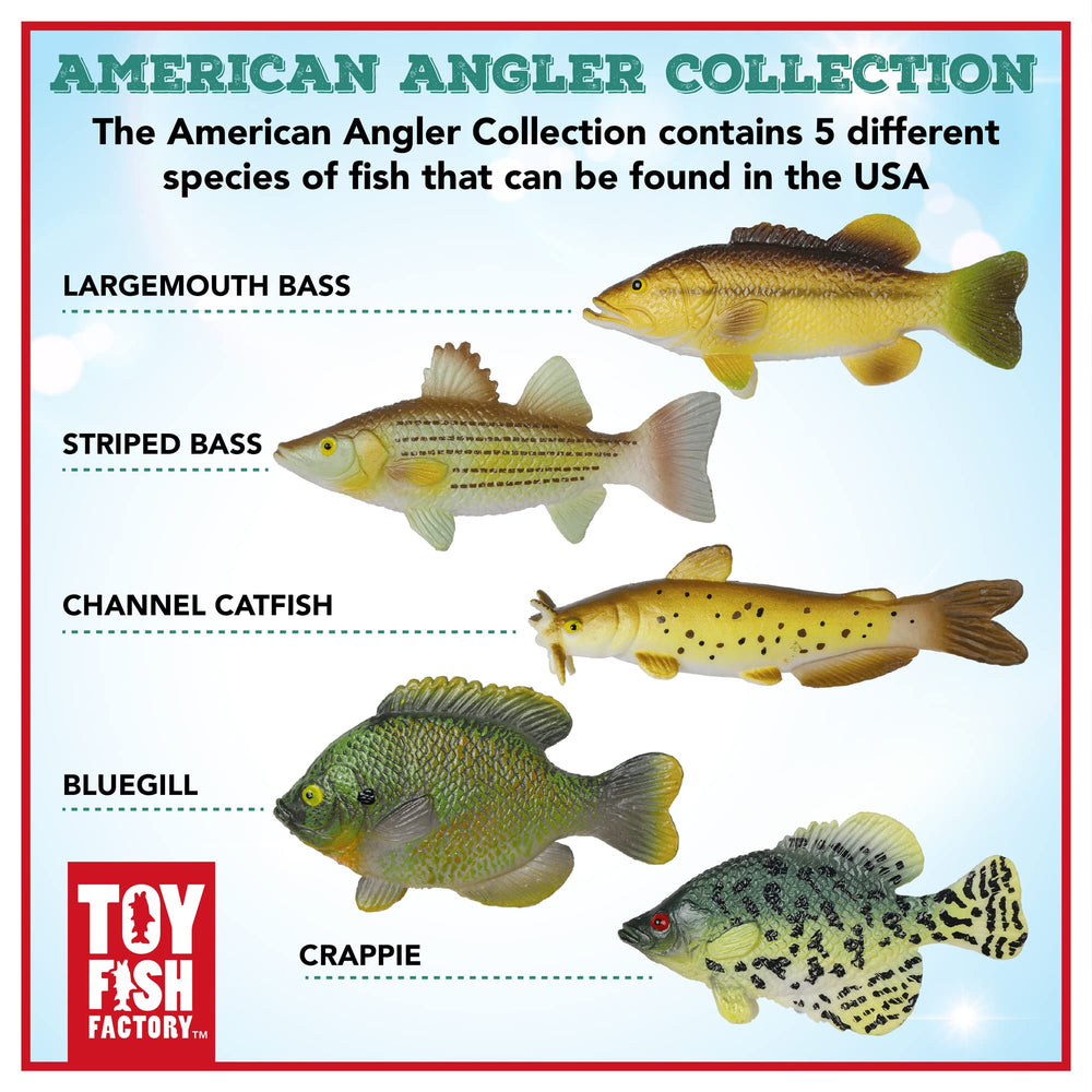 Catfish figurine by Toy Fish Factory for story-based pretend fishing adventures