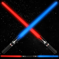 TOY Life blue light-up saber glow for nighttime cosplay battles.