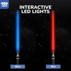 TOY Life red light-up saber glow for dramatic duel scenes.