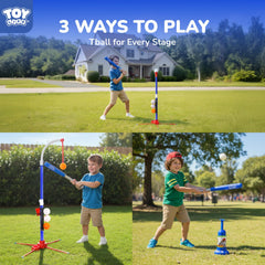 TOY Life soft baseballs for safe indoor and outdoor practice.
