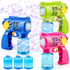 TOY Life 3-pack bubble guns, front view, ideal for outdoor group play.