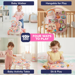 TOY Life activity center with music panel sparks sensory play and cognitive curiosity.