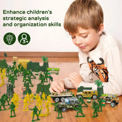 TOY Life army base props kit expands battlefield scenes and diorama setups.