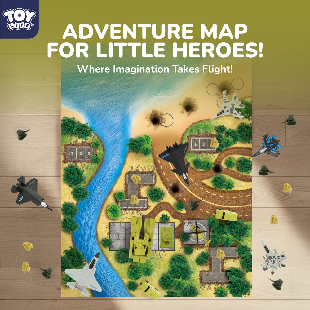 TOY Life army set creates cooperative two-team battles