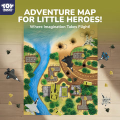 TOY Life army set creates cooperative two-team battles