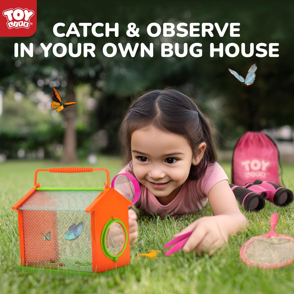 TOY Life butterfly-net enables quick captures during nature hunts