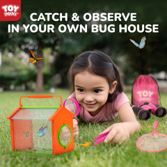 TOY Life butterfly-net enables quick captures during nature hunts