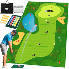 TOY Life chipping golf mat enhances home practice sessions with ample hitting area