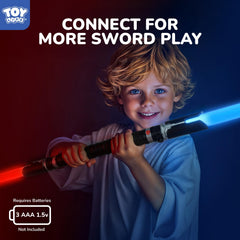 TOY Life cosplay-ready saber set for costumes and displays.