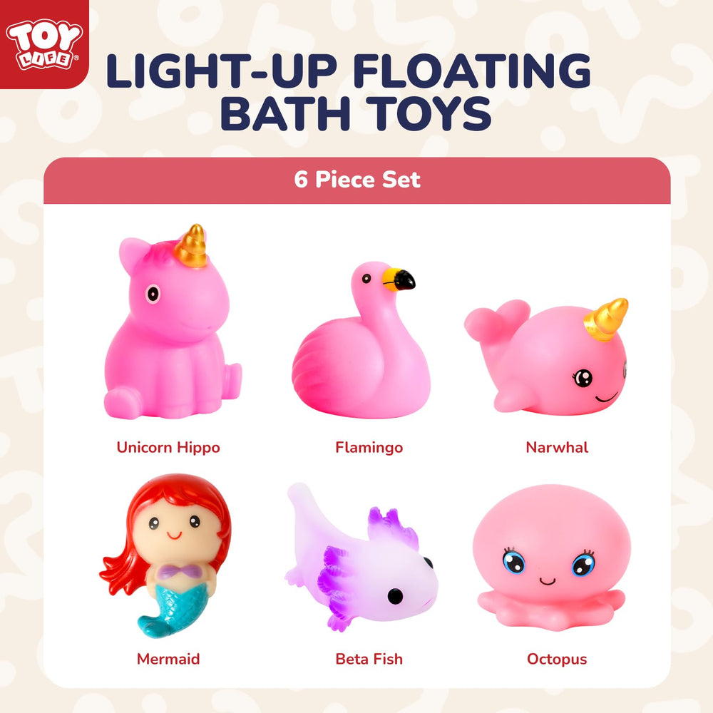 TOY Life crab light-up bath toy boosts bath time adventures