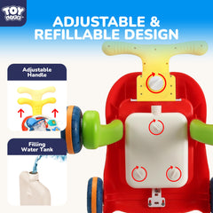 TOY Life detachable elephant piano highlights musical exploration and hand-eye coordination.