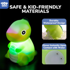 TOY Life Ankylosaurus light-up bath toy safe water fun