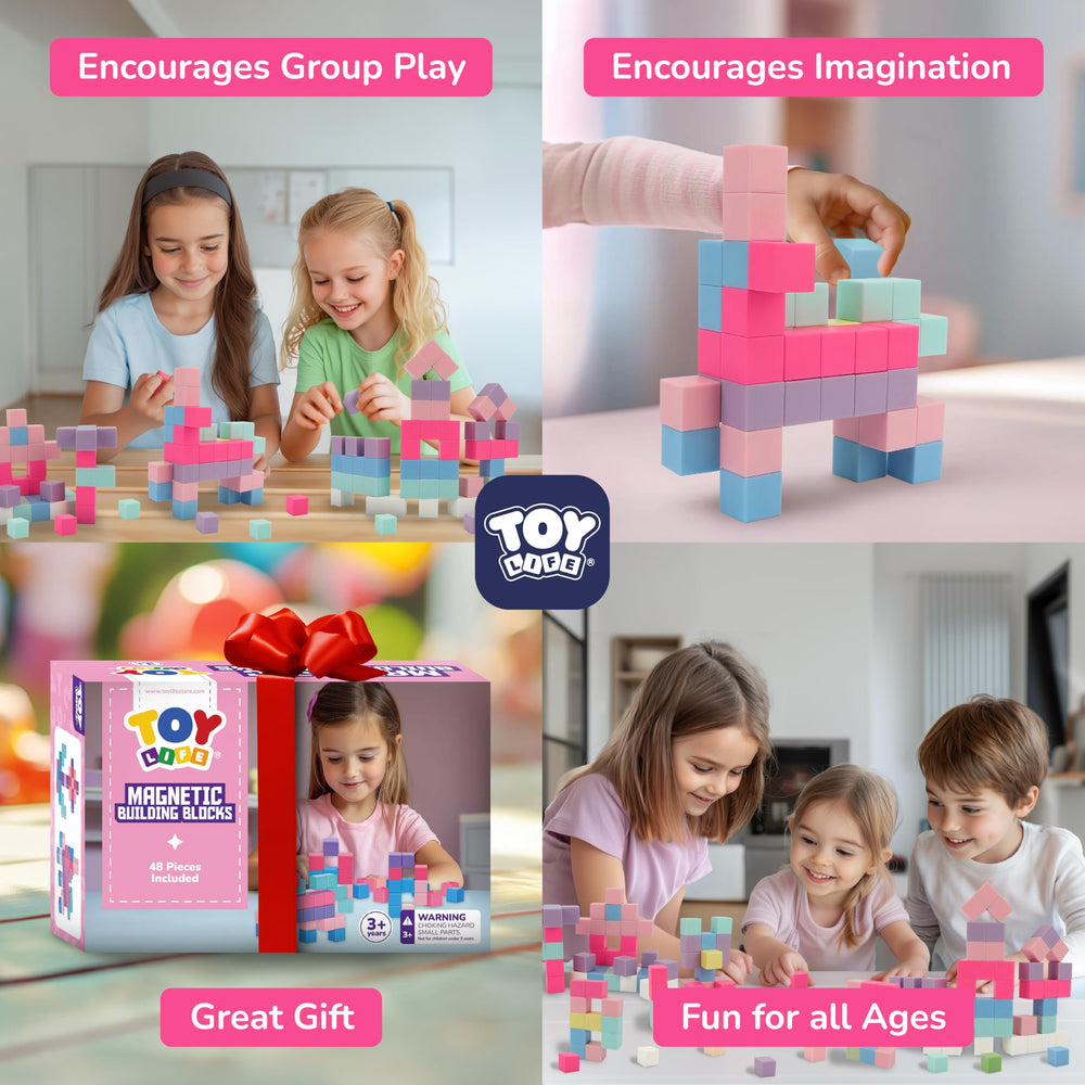 TOY Life magnetic blocks make a gift idea for kids ages 4-8.