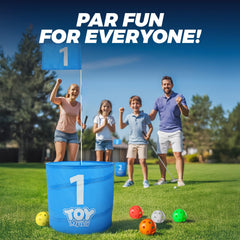 TOY Life Golf Game Set compact, travel-friendly design for on-the-go fun.