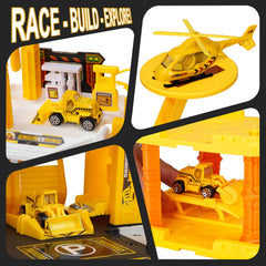 TOY Life helicopter pad for aerial rescue play and stories
