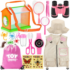 TOY Life Kids Explorer vest-hat set for imaginative outdoor adventures