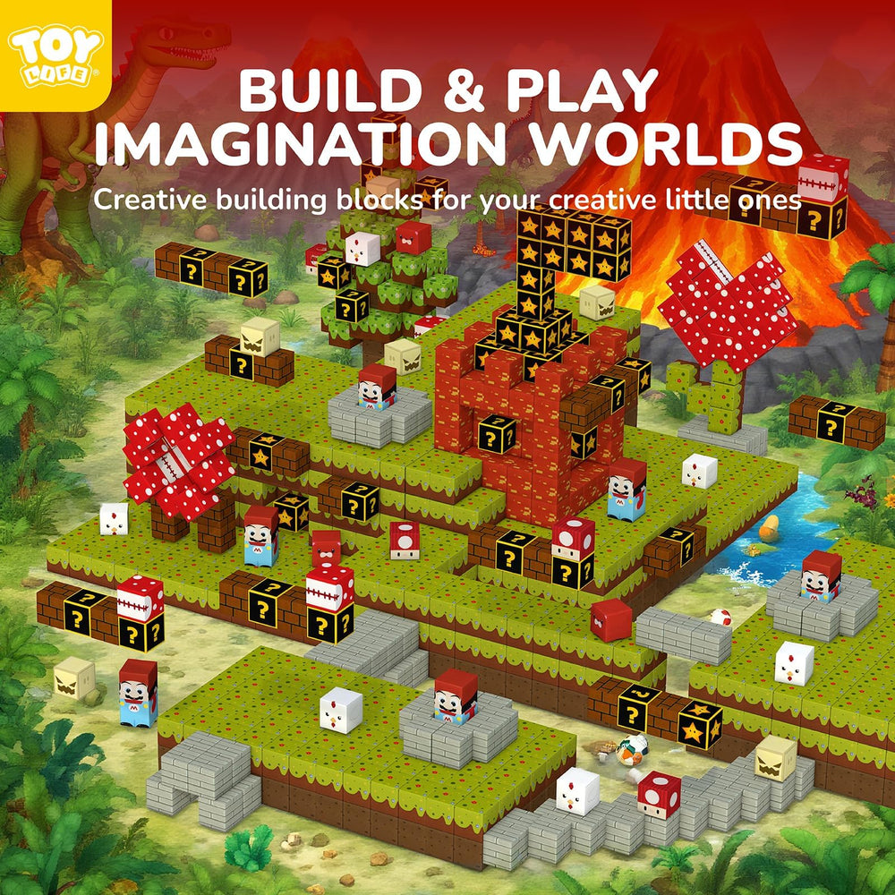 TOY Life magnetic blocks princess castle design inspires role play and storytelling.