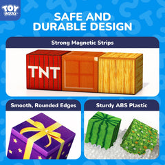 TOY Life blocks ready for travel, teaching stacking on the go