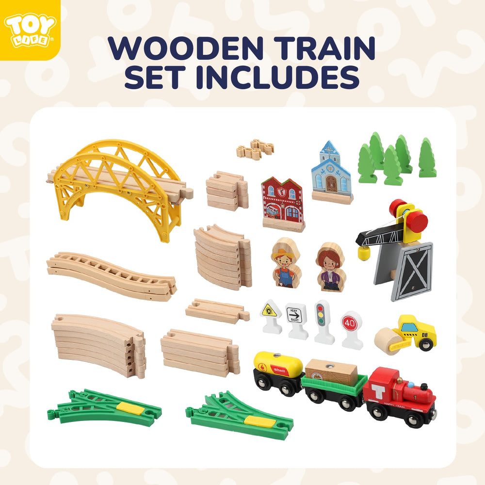 TOY Life oil tank car and construction vehicles add storytelling options.