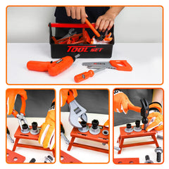 TOY Life pretend construction kit with belt and tools for role play