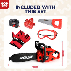 Realistic design chainsaw action from the TOY Life set