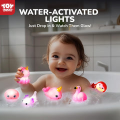 TOY Life seahorse light-up bath toy adds gentle glow to baths