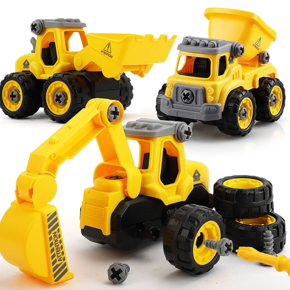 TOY Life take apart truck bulldozer: durable hands-on STEM play for kids