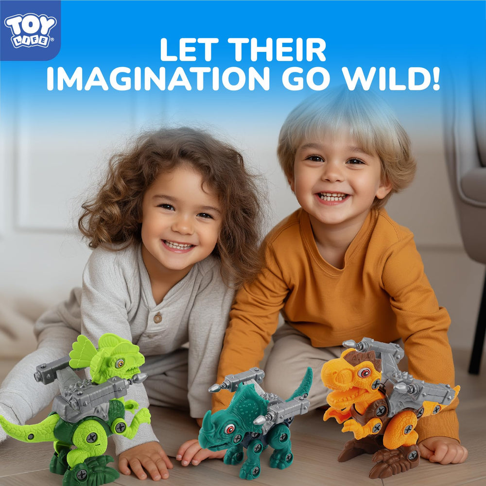 TOY Life three-pack dino gifts – great for birthdays and open-ended play