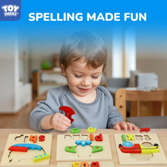 TOY Life taxi puzzle piece introduces vehicle names and cognitive skills.