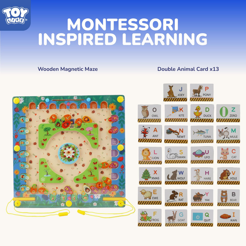 TOY Life travel-friendly design invites screen-free play anywhere.