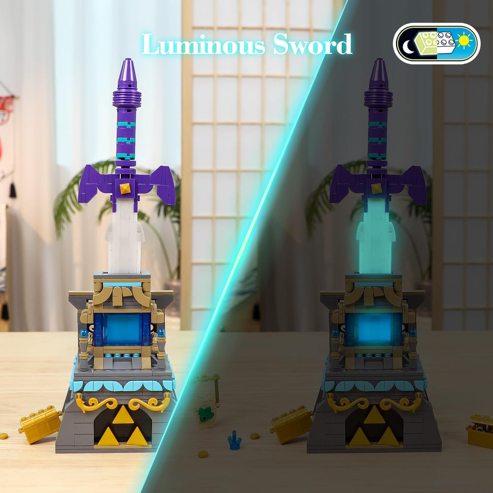 TOY PLAYER BOTW Master Sword size supports detailed display and memorable play sessions