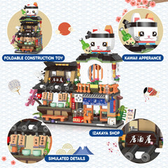 TOY PLAYER Izakaya interior details showcase cozy counter and decor.