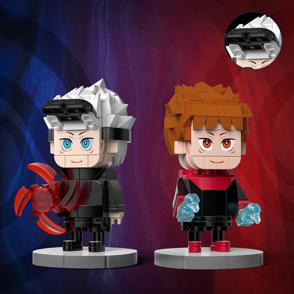 TOY PLAYER Jujutsu Kaisen packaging with manga art, perfect gift presentation.
