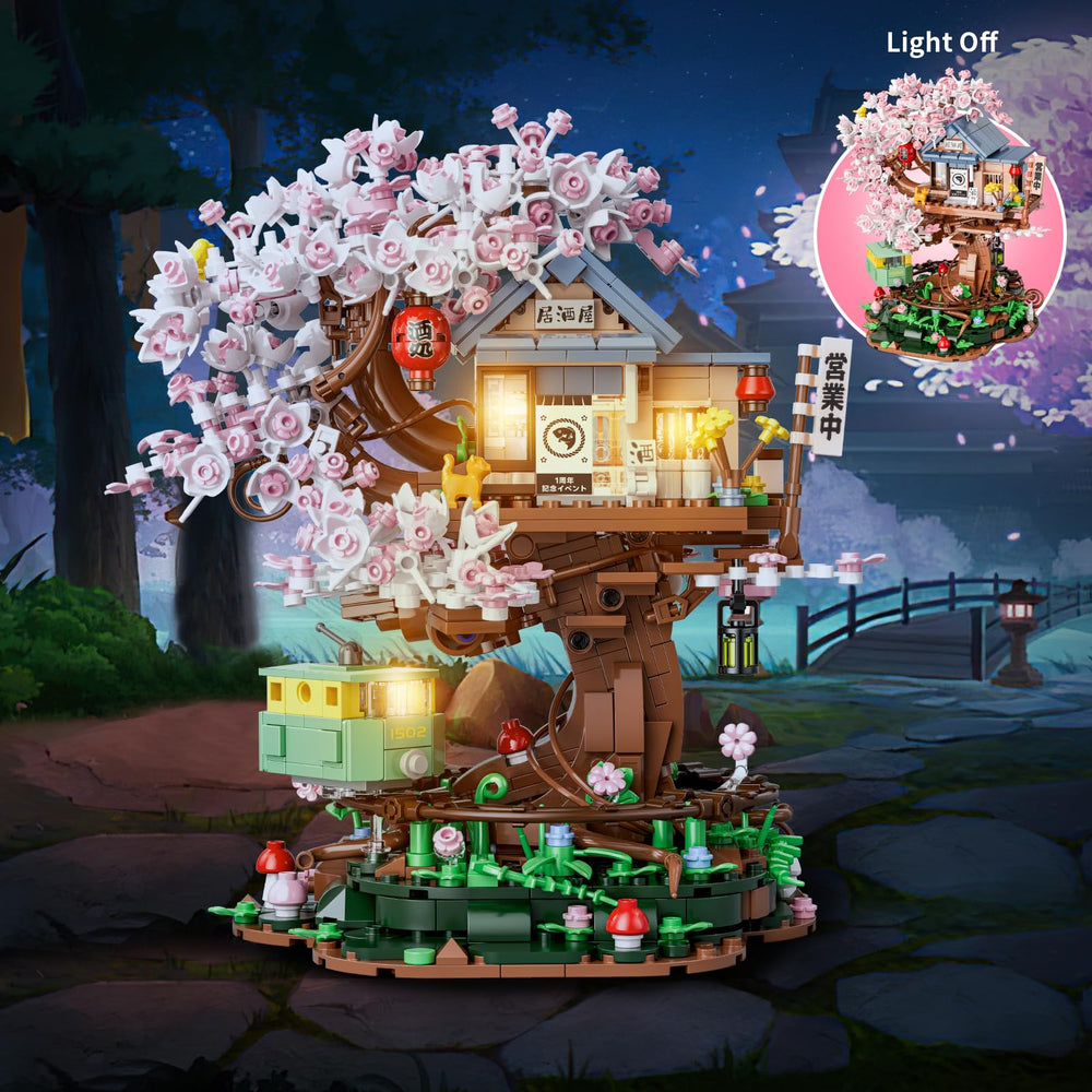 TOY PLAYER LED light feature brightens nighttime display