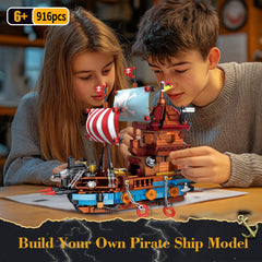 TOY PLAYER pirate ship swimming ring feature offers unique play moments.