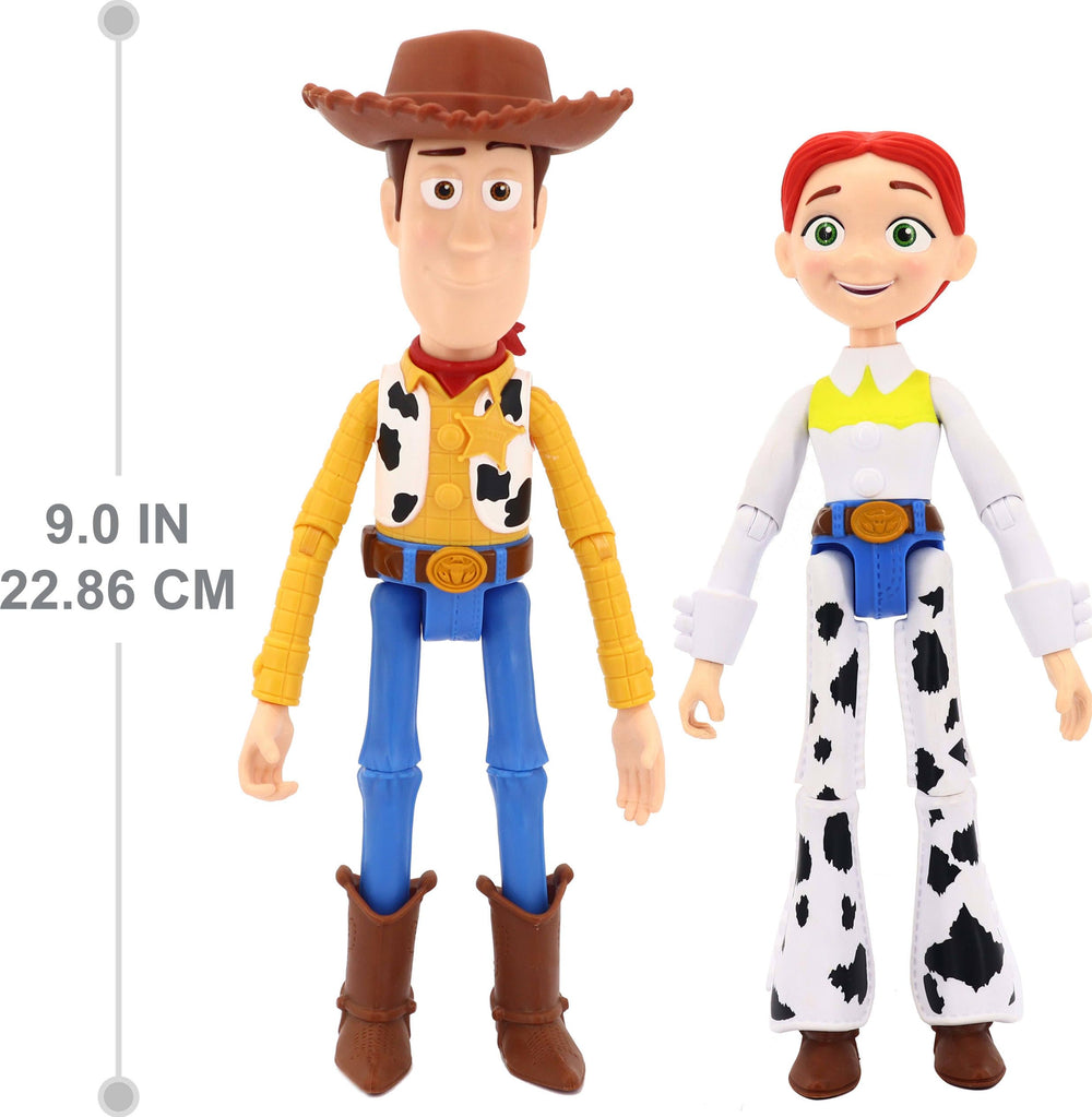 Toy Story duo-pack showcases Pixar characters in a kid-friendly, collectible form.
