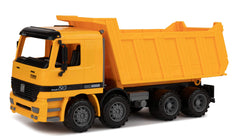 Toy To Enjoy set-of-2-construction-trucks offers dual vehicles for storytelling.