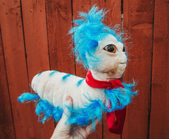 Toy Vault The Worm from Labyrinth plush with gift-ready packaging for fans.